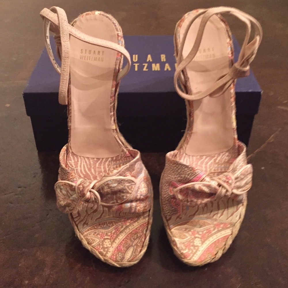 Paisley Stuart Weitzman wedges
