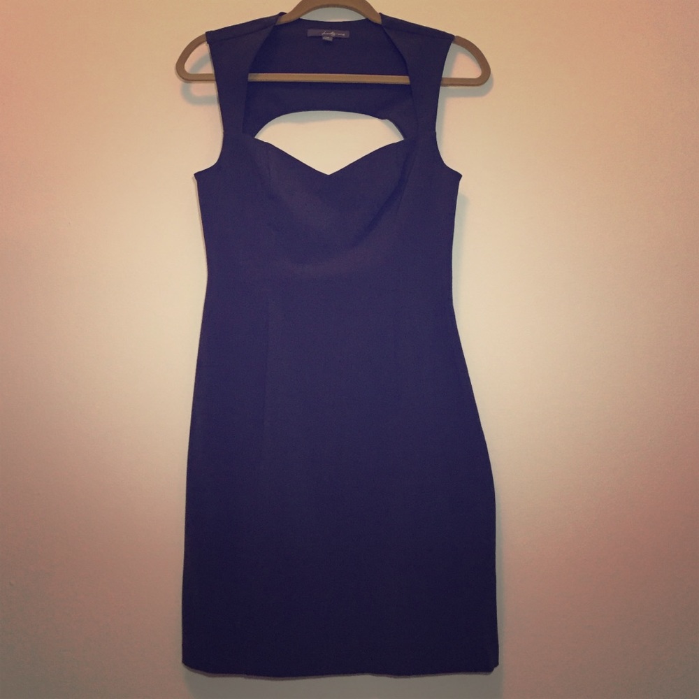 Charcoal Gray Shift Dress