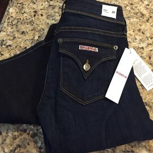 Hudson Beth dark wash