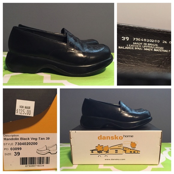 Dansko Mandolin Brown Platform Loafer - Picture 8 of 8