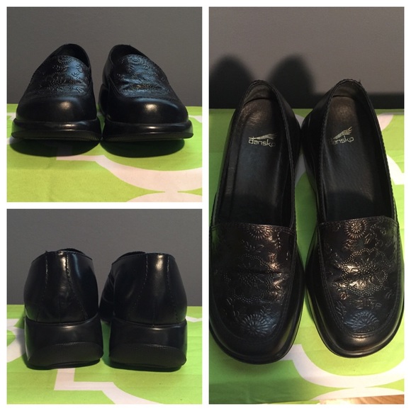 Dansko Mandolin Brown Platform Loafer - Picture 6 of 8