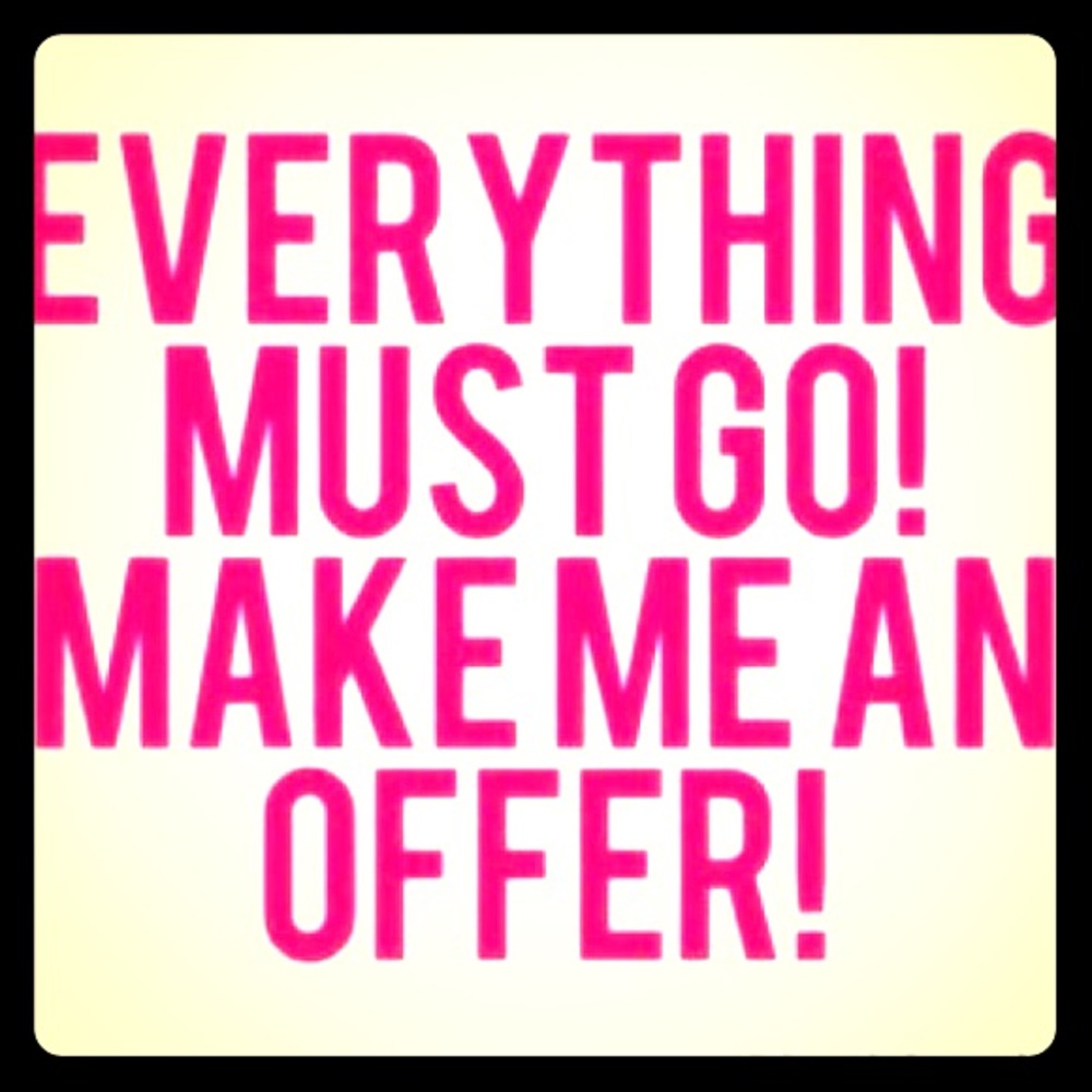 MAKE ME OFFERS!!! BUNDLE AND SAVE!!