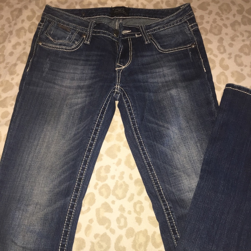 Express boot cut jeans
