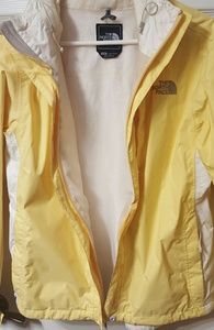 Yellow rain jacket