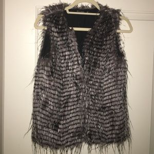Wells Grace fur vest