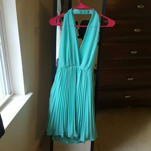 Mint Green Halter Dress!