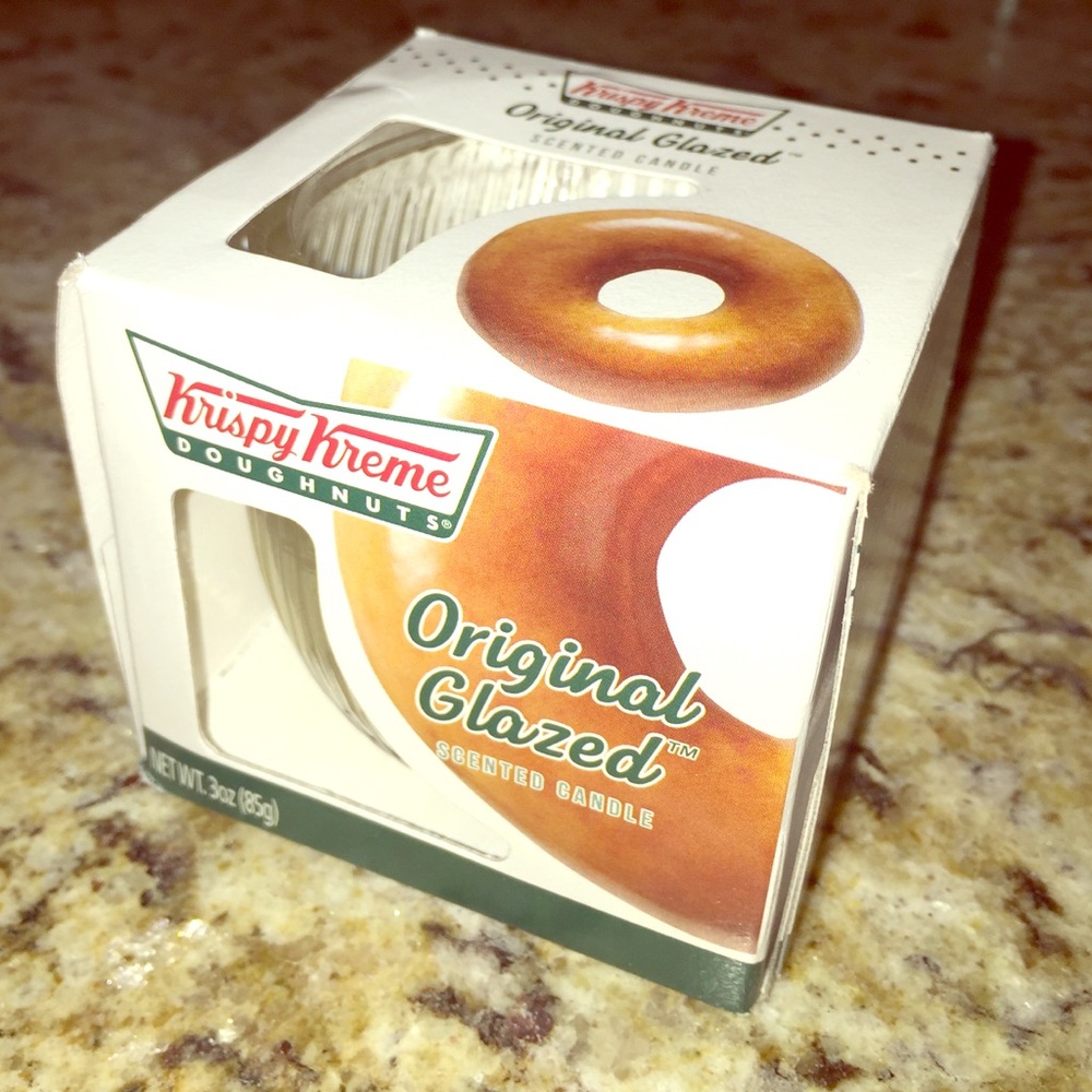 Krispy Kreme Original Glazed Doughnut Candle 🍩