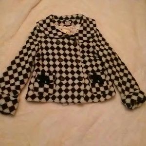 Black white. Size 14