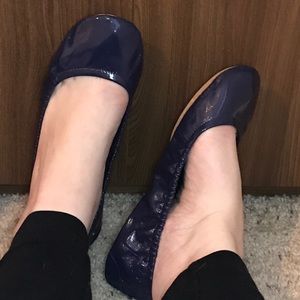 Ballet flats! REAL LEATHER WITH BAG! Worn once.