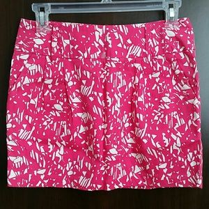 Bright Pink Pattern Skirt
