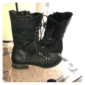 Black Combat Boots