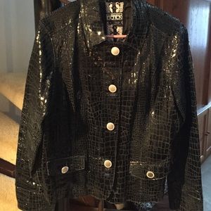 Women's' jacket by BEREK. Sz XL 100% Lamb Leather