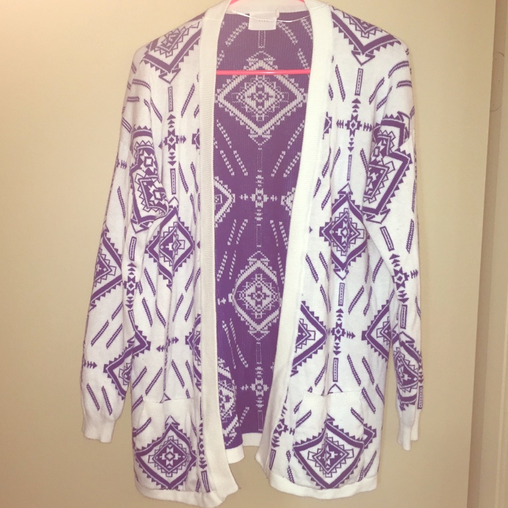 Lush Aztec Cardigan