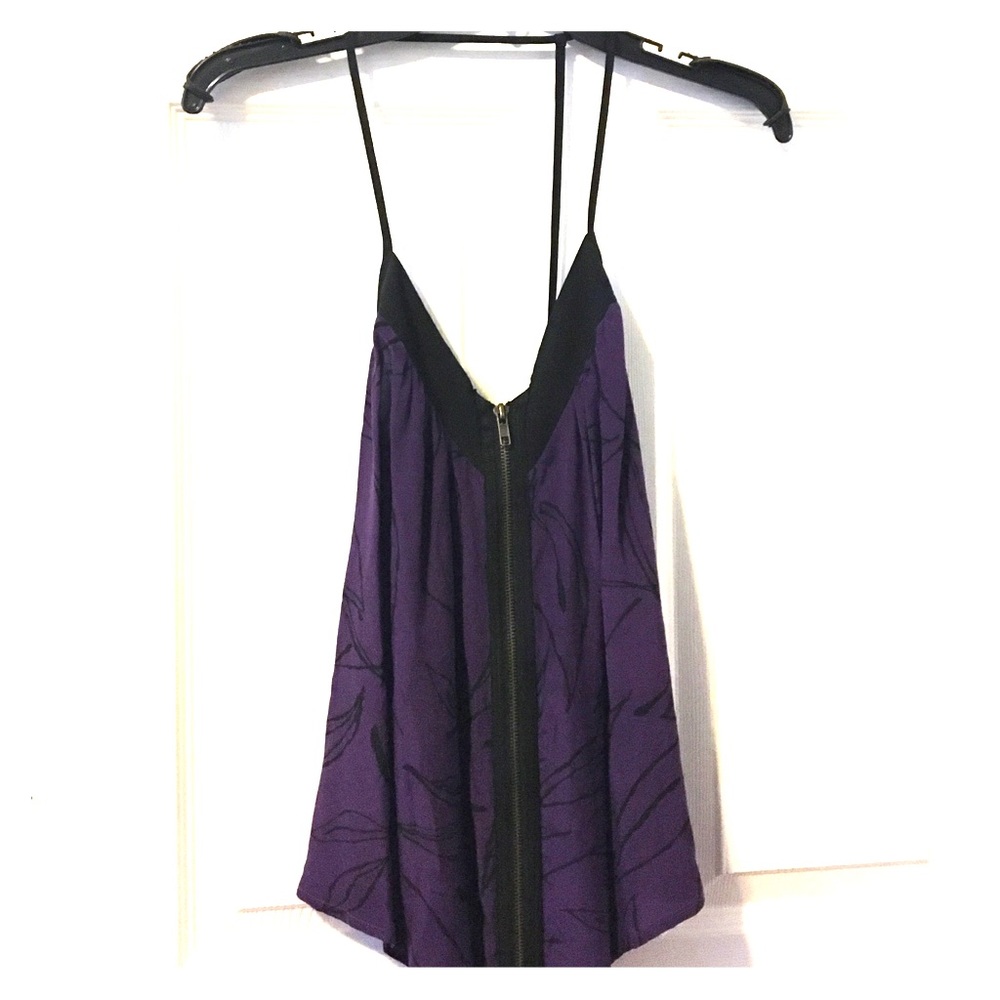 Silence & Noise zip up tank