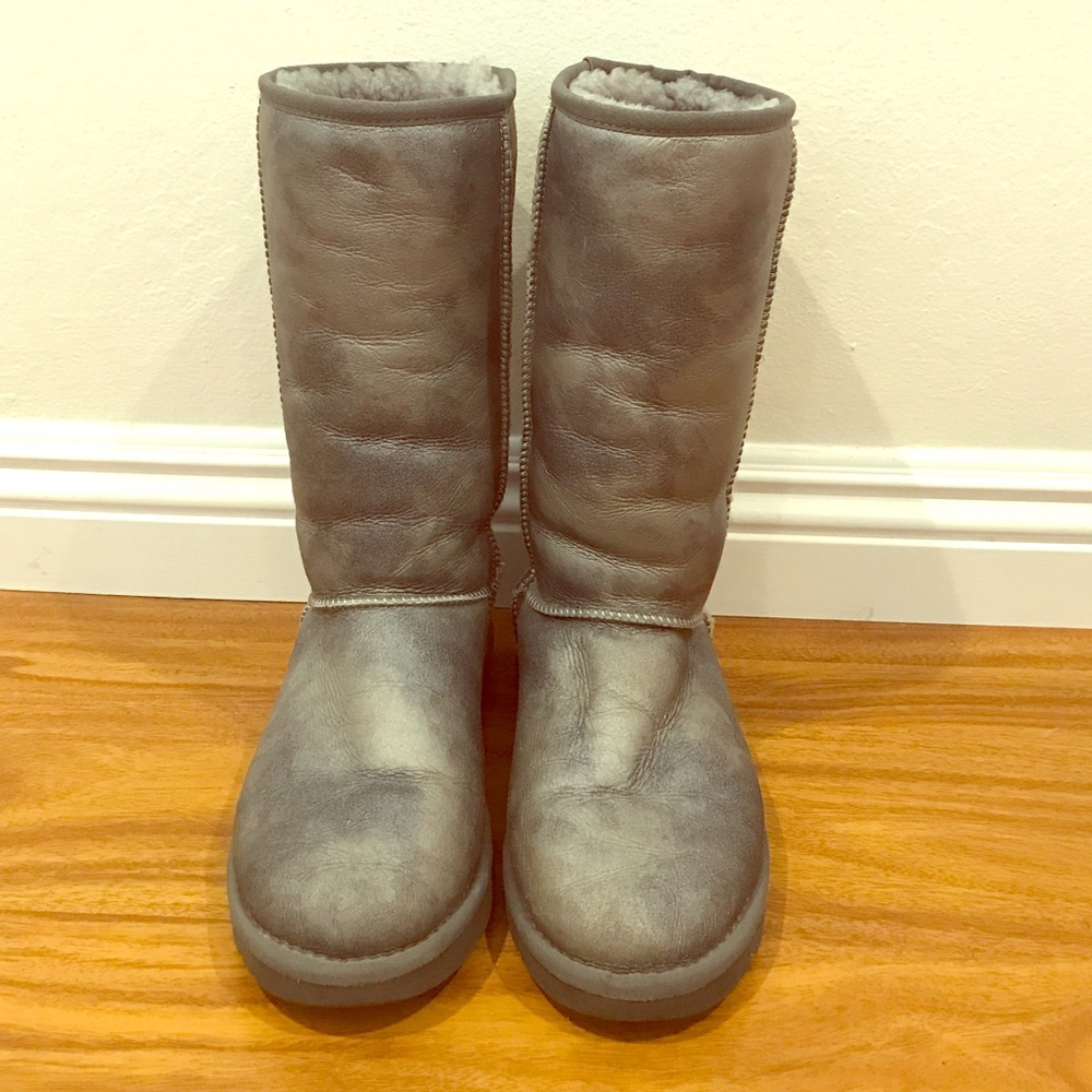 Silver Ugg Boots