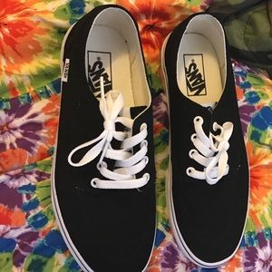 Black Vans- never worn