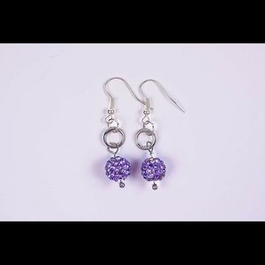 🔴BOGO🔴 NWT GOING TO THE PURPLE BALL EARRINGS!!!