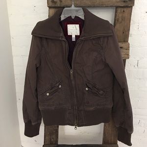 Brown AE bomber jacket