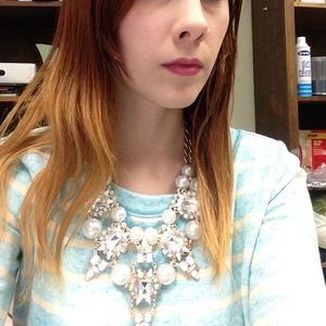 BAUBLEBAR Waldorf pearl bib necklace