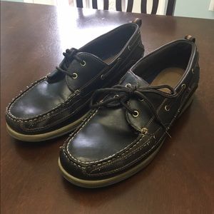 Bass Leather Boat Shoes