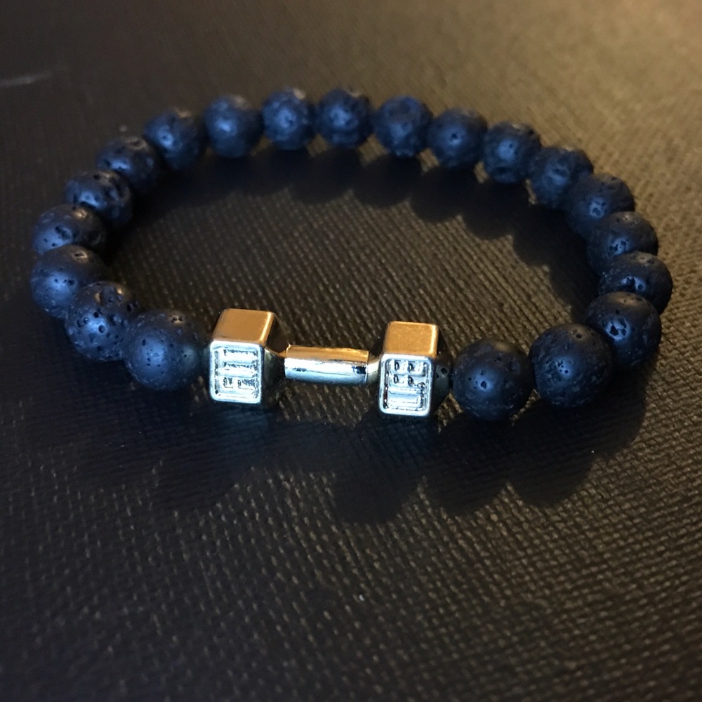 Fit Life Dumbbell bracelet.