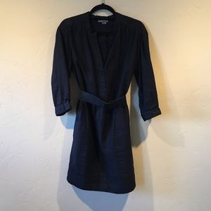 Vince linen shift dress