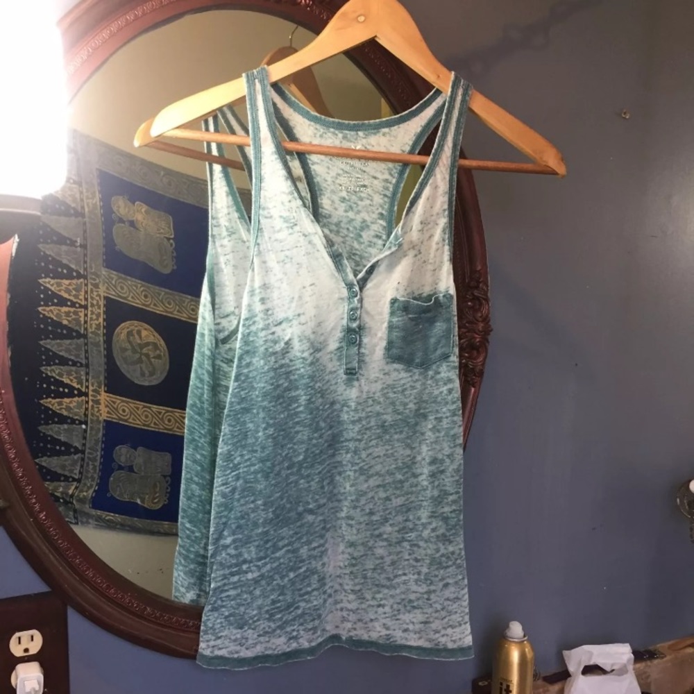 American Eagle XS Green Tank Top