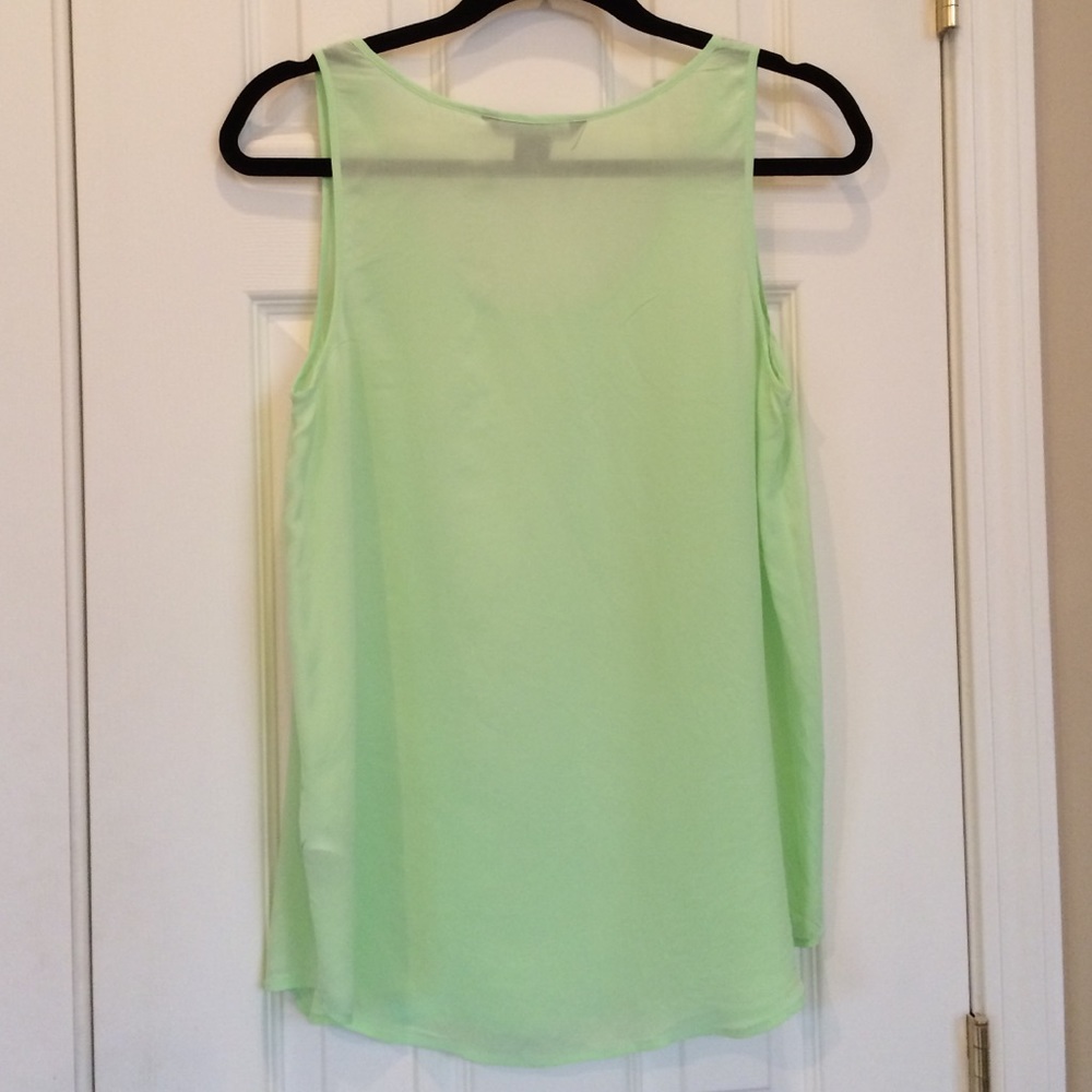 French Connection Green Tank Top - Picture 2 of 3