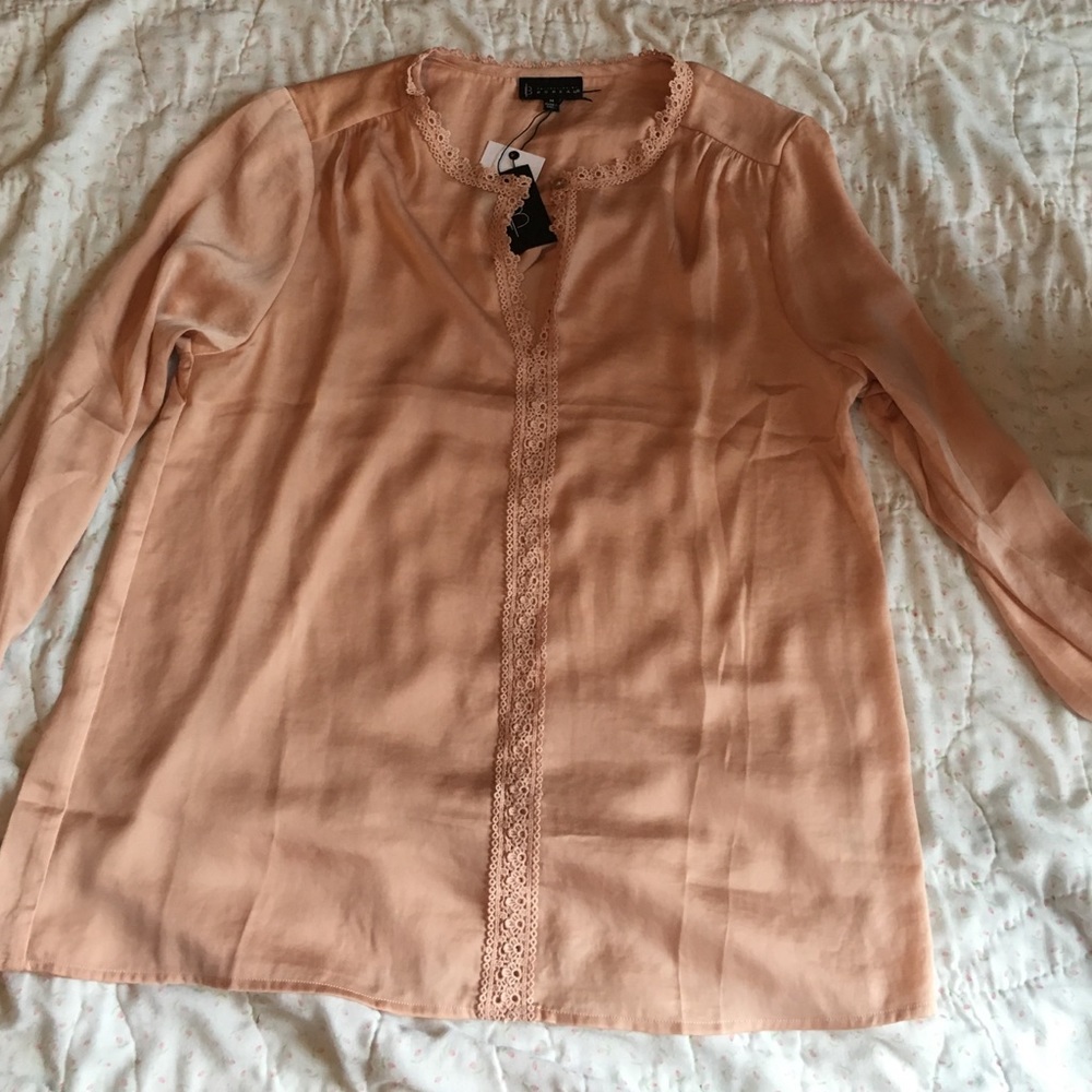 Rose gold blouse