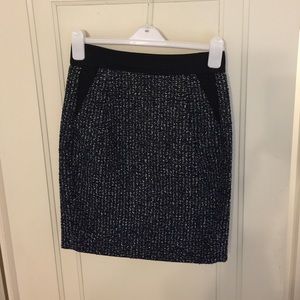 J. Crew twill pencil skirt