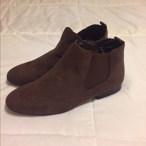 Charming Charlie Brown ankle booties