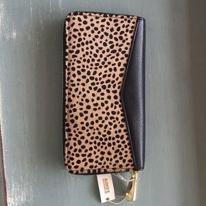 AIMEE KESTENBERG Leather Zip-Around Wallet