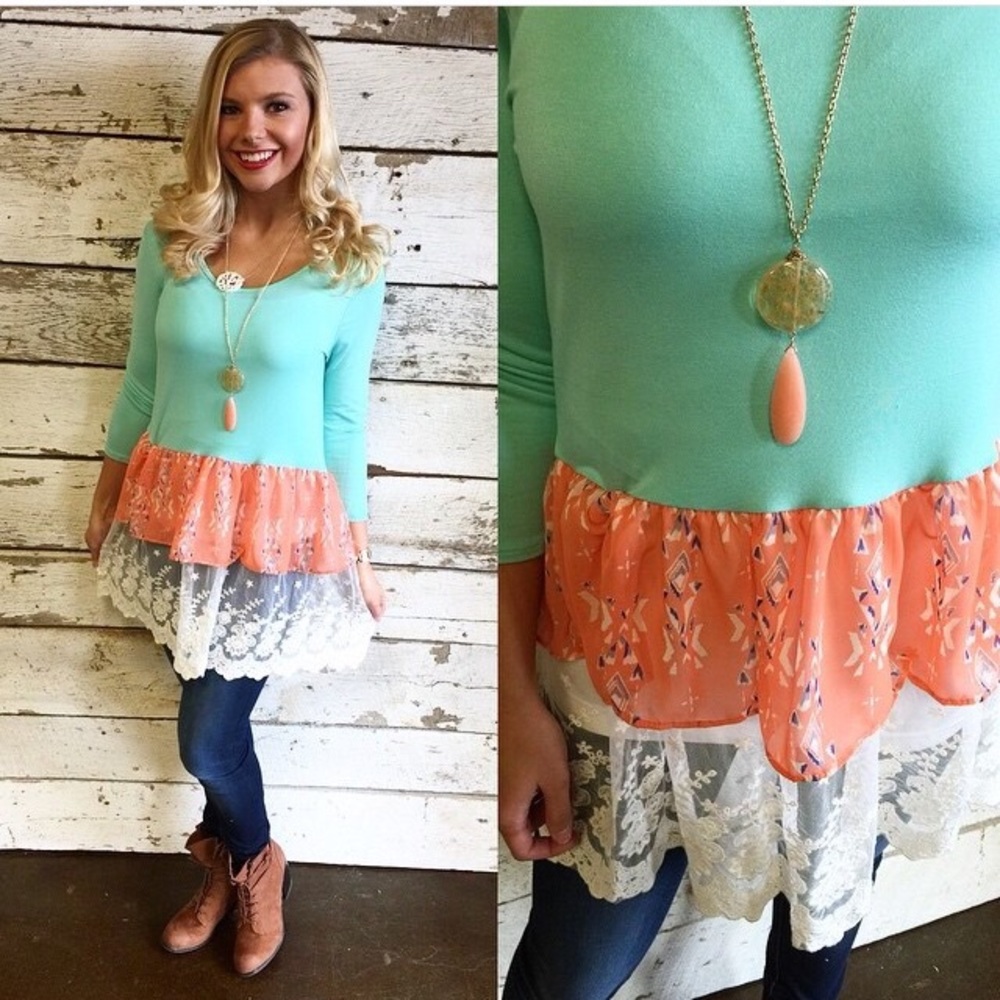 Bellamie layered tunic