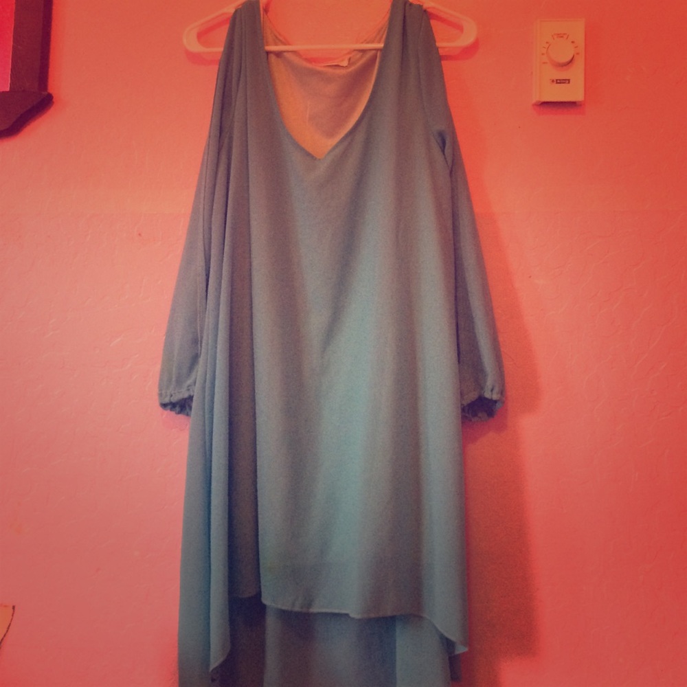 Light blue dress