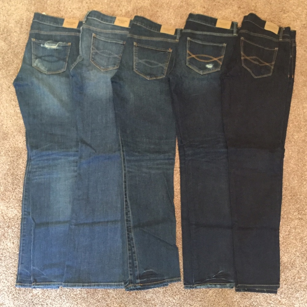 Abercrombie & Fitch Jeans (lot of 5) - Size 6S.