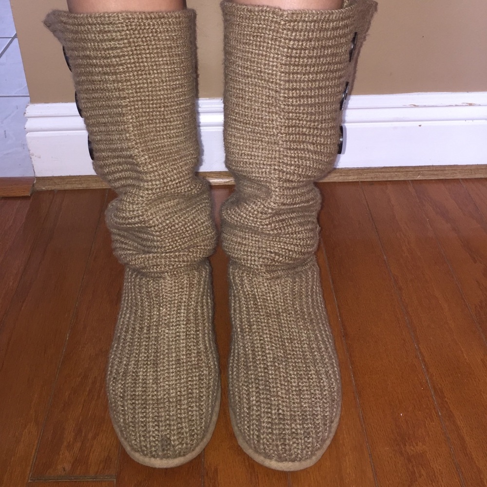 Tan Sweater Ugg Boots
