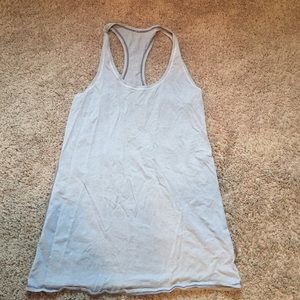 Lululemon stretchy jersey tank top
