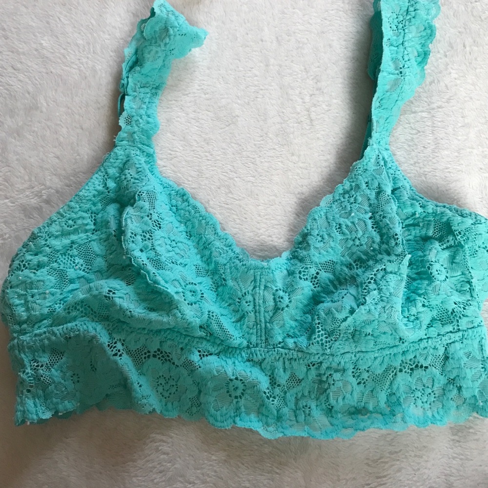 Women's medium teal Aerie bralette
