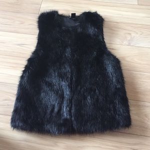 Bisou Bisou Faux Fur Vest