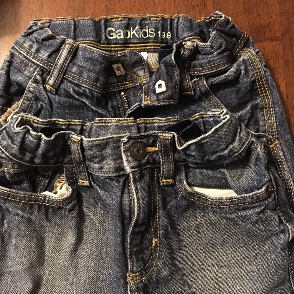 GAP/crazy 8 boy denim shorts bundle