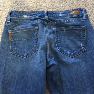 Paige brand, cropped boyfriend jeans!