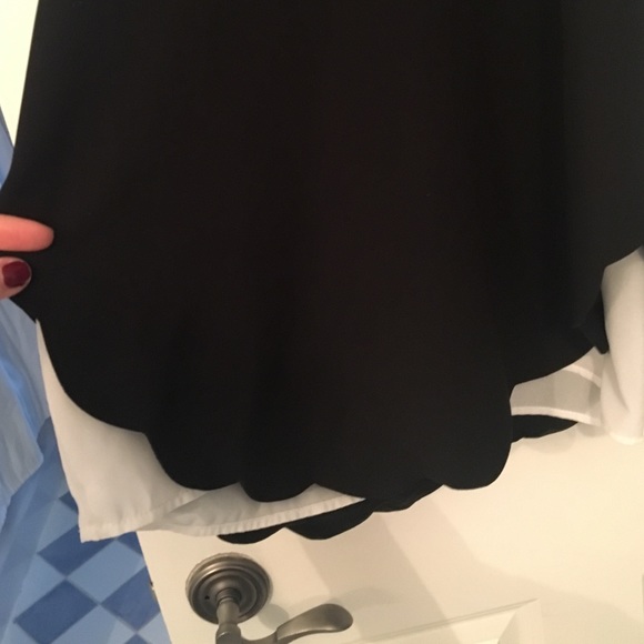 Scalloped Cocktail Dress - Picture 3 of 3