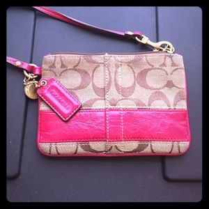 Coach wristlet