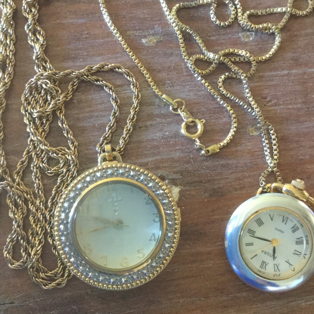 Clock Necklaces - image 1