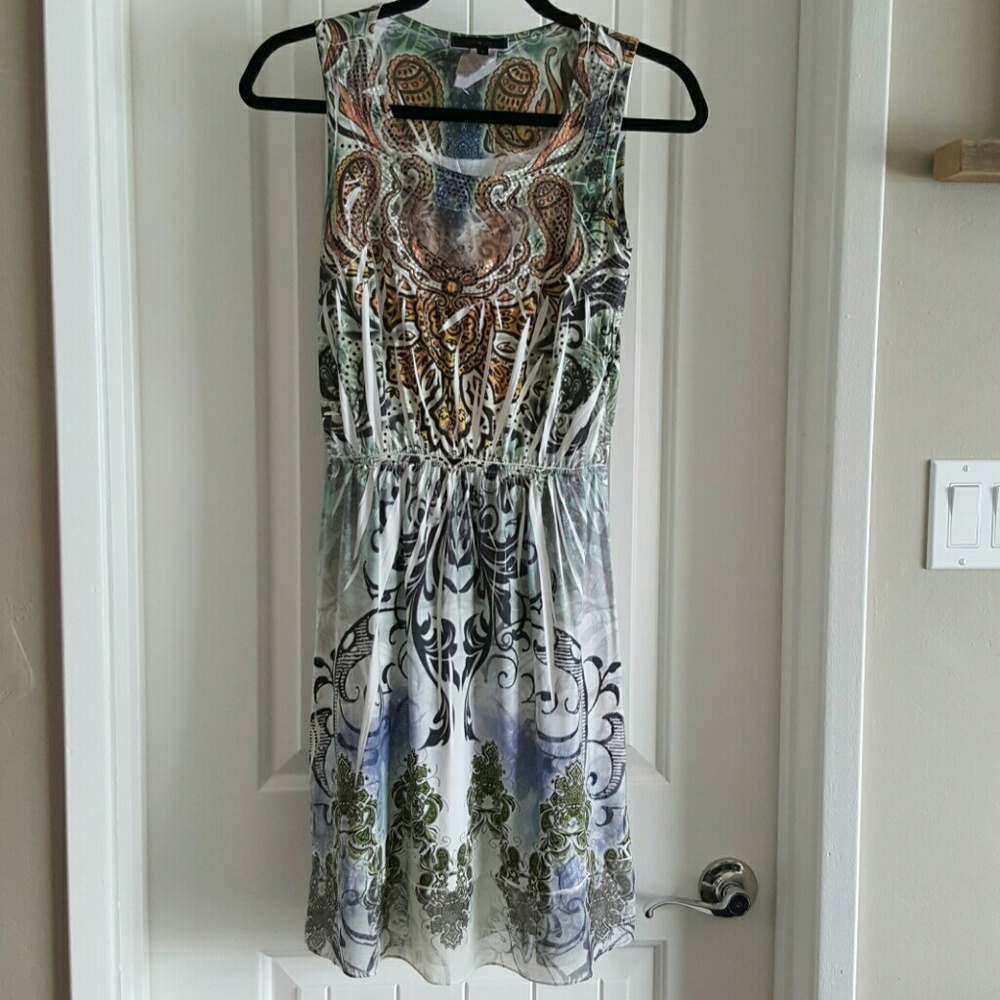 Espresso Brand, day dress, Size Small