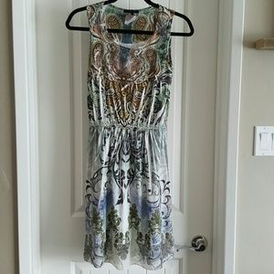 Espresso Brand, day dress, Size Small