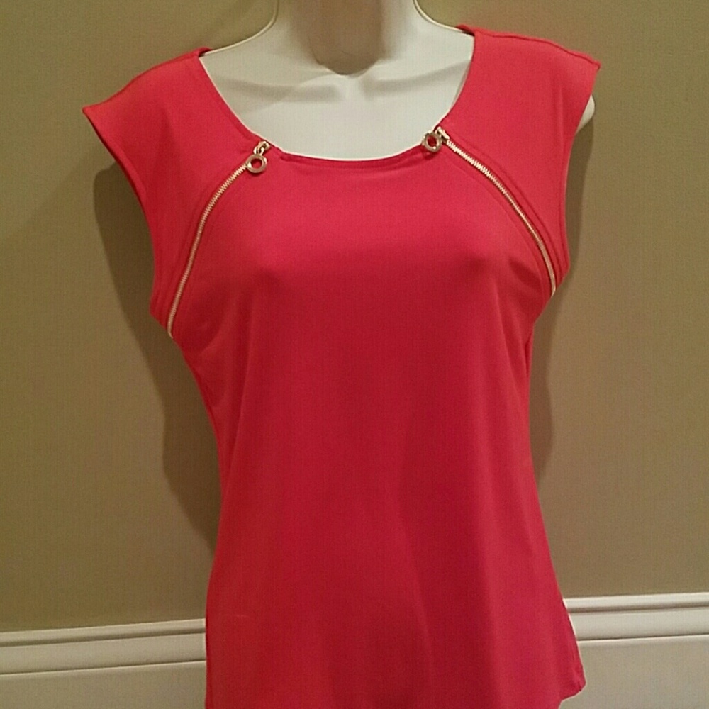 Xs red Calvin Klein top