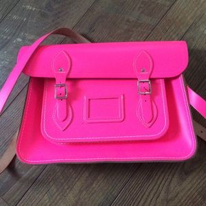 Sunday Sale! Cambridge Satchel Fluoro Pink