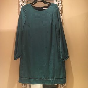 Green Long Sleeve Dress from LOFT