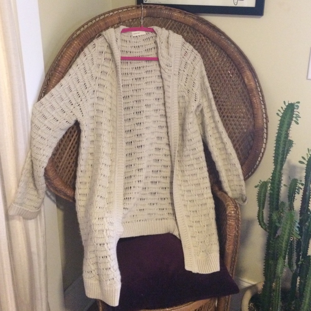 Anthropologie Sleeping on Snow Cardigan